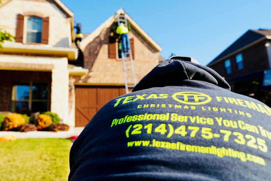 permanent lighting installation service in McKinney, TX