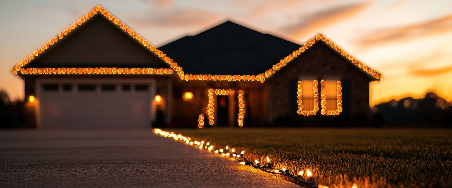 permanent lighting installation in McKinney, TX